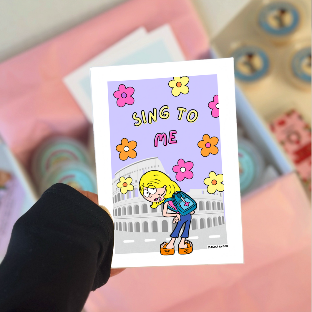 Sing To Me | Mini Print